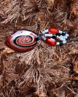 Tribal Print Pendant Necklace